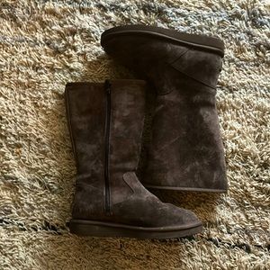 Ugg Boots Chocolate Brown Tall Never Worn Size 8